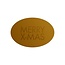 Cadeaustickers Merry X-mas Ovaal Goud