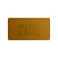 Cadeaustickers Merry X-mas Rechthoek Goud