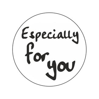 Cadeaustickers Old School Especially For You