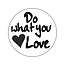 Cadeaustickers Old School Do What Love