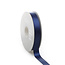 Satijnlint Single Face Donkerblauw