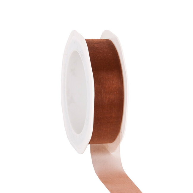 Organza Lint Voile Bruin