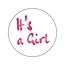 Cadeaustickers Old School H's A Girl