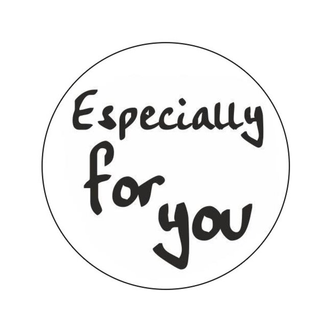 Cadeaustickers Old School Especially For You