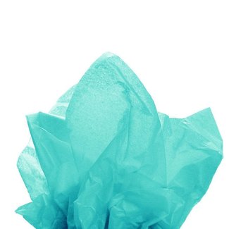 Vloeipapier Vellen Turquoise