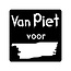 Cadeaustickers Schoolbord Van Piet Voor