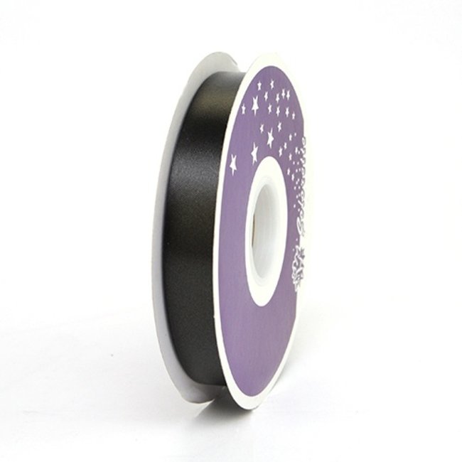 Krullint Polyseta Zwart