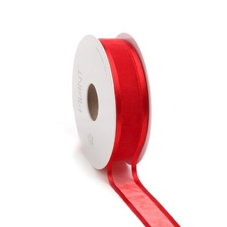 Organza Lint Prego Rood Organza Lint Prego Rood