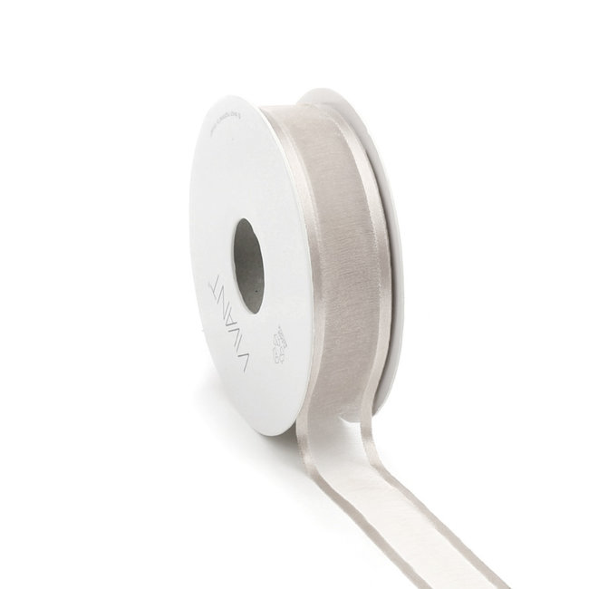 Organza Lint Prego Zilver