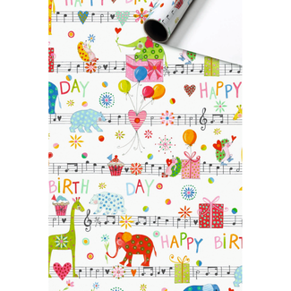 Consumentenrollen Cadeaupapier Nana Wit