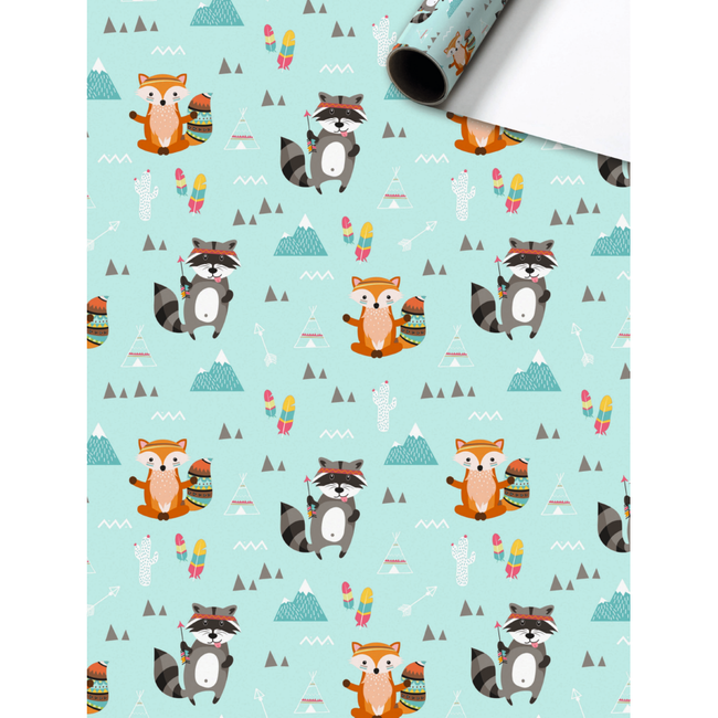 Consumentenrollen Cadeaupapier Matz Lichtblauw