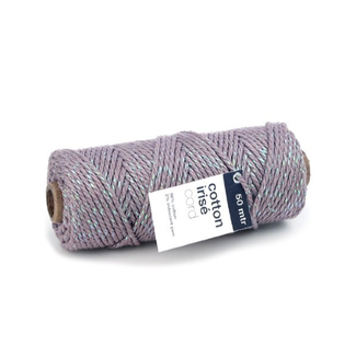 Koord Katoen Irise Aubergine