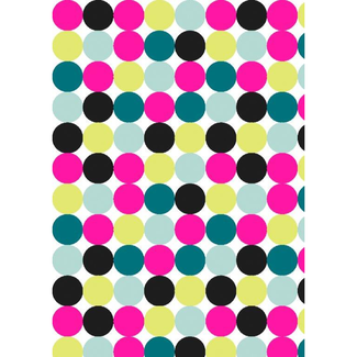 Cadeaupapier Dots Multicolor