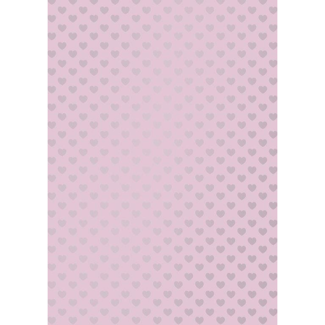 Cadeaupapier Hearts Pink