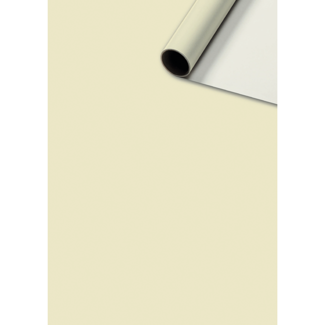Consumentenrollen Cadeaupapier Uni Plain Lichtbeige