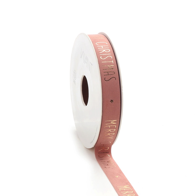 Fluweel Lint Christmas Roze