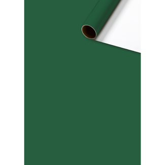 Consumentenrollen Cadeaupapier Uni Plain Donkergroen
