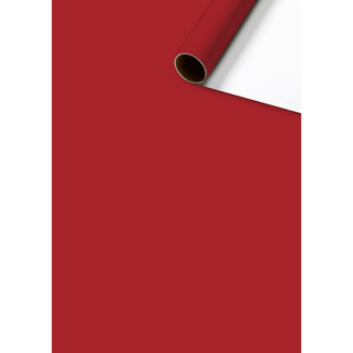 Consumentenrollen Cadeaupapier Uni Plain Donkerrood