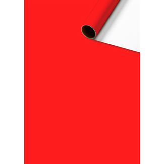 Consumentenrollen Cadeaupapier Uni Plain Rood