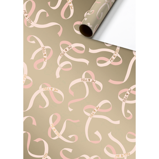 Consumentenrollen Cadeaupapier Dorina Lichtbeige