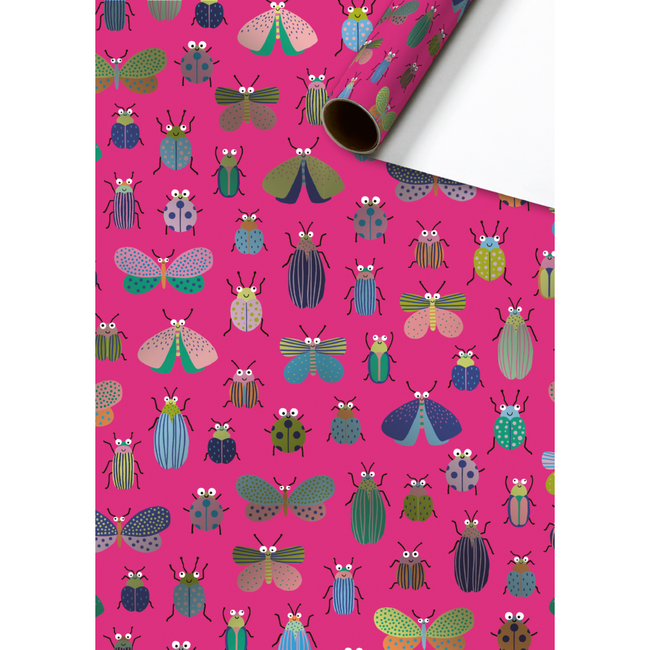 Consumentenrollen Cadeaupapier Beetle Roze