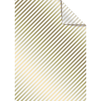 Vloeipapier Vellen Stribe Goud