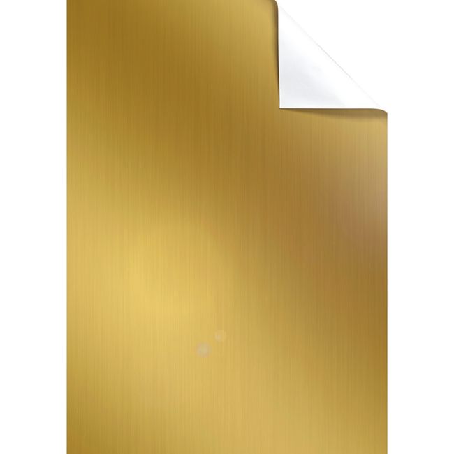 Cadeaupapier Vellen Uni Strepen Goud