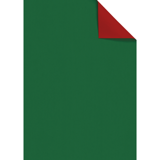 Cadeaupapier Vellen Uni Duplo Groen
