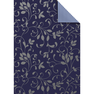 Cadeaupapier Vellen Miron Donkerblauw