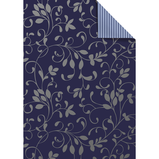 Cadeaupapier Vellen Miron Donkerblauw Cadeaupapier Vellen Miron Donkerblauw
