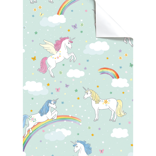 Cadeaupapier Vellen Melody Lichtblauw