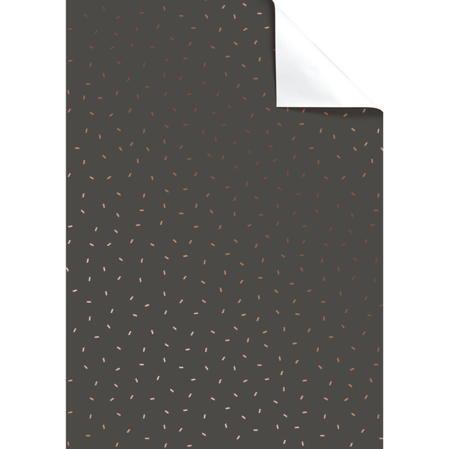 Cadeaupapier Vellen Care Donkergrijs