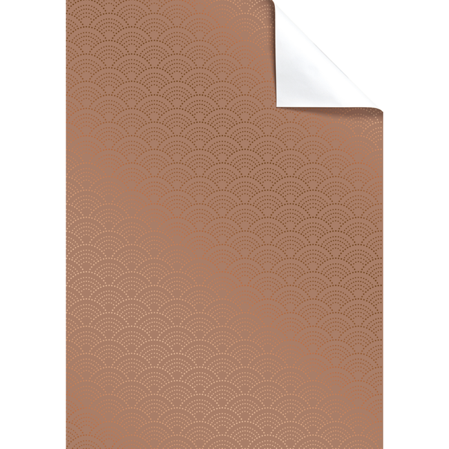 Cadeaupapier Vellen Anaya Koper