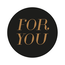 Cadeaustickers Darlin Zwart