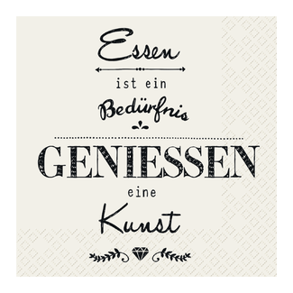Servetten Dante Wit