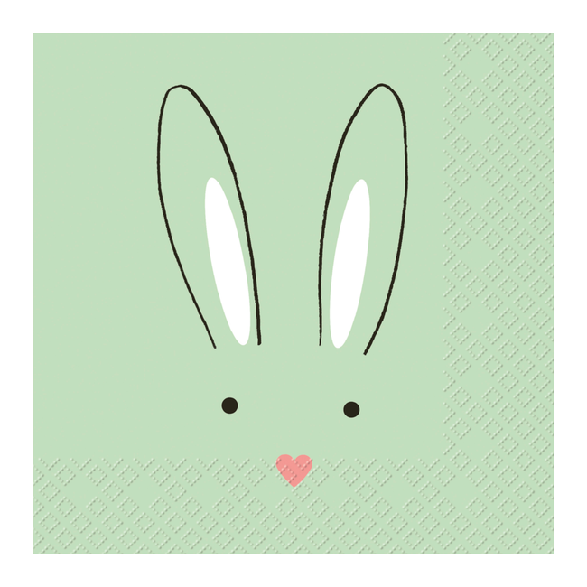 Servetten Joschka Lichtgroen