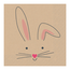 Servetten Bunny Roze