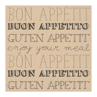 Servetten Lorenzo Beige