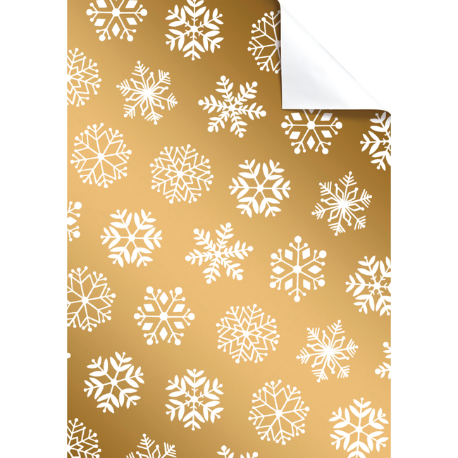 Cadeaupapier Vellen Talinho Goud