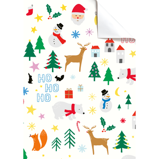 Cadeaupapier Vellen Rob Wit Cadeaupapier Vellen Rob Wit