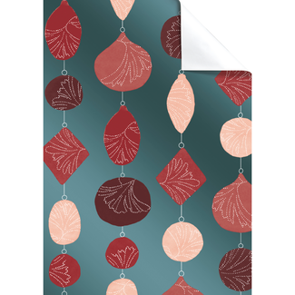 Cadeaupapier Vellen Orello Petrol