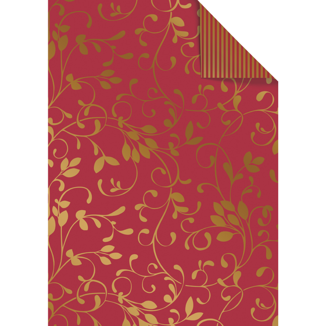 Cadeaupapier Vellen Miron Rood