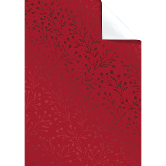 Cadeaupapier Vellen Jenara Rood