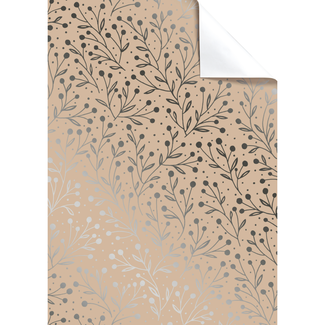 Cadeaupapier Vellen Jenara Goud Cadeaupapier Vellen Jenara Goud