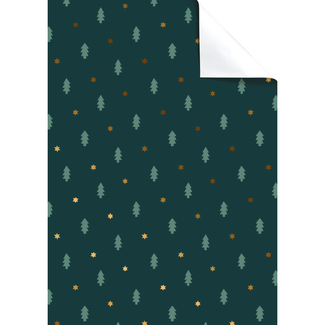 Cadeaupapier Vellen Ivek Donkergroen Cadeaupapier Vellen Ivek Donkergroen