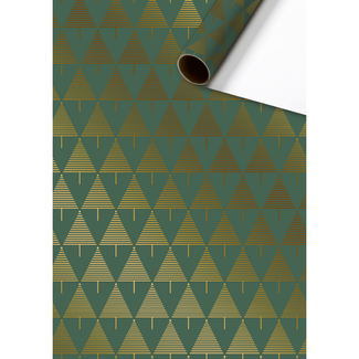 Consumentenrollen Cadeaupapier Walo Donkergroen