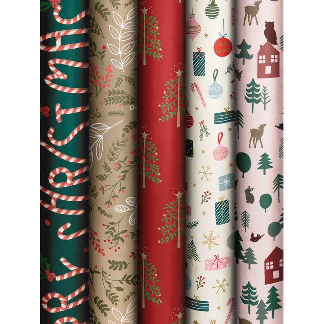 Consumentenrollen Cadeaupapier Traditional Yule