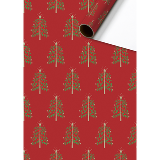 Consumentenrollen Cadeaupapier Bert Donkerrood