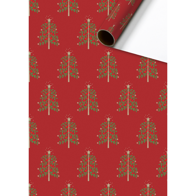 Consumentenrollen Cadeaupapier Bert Donkerrood