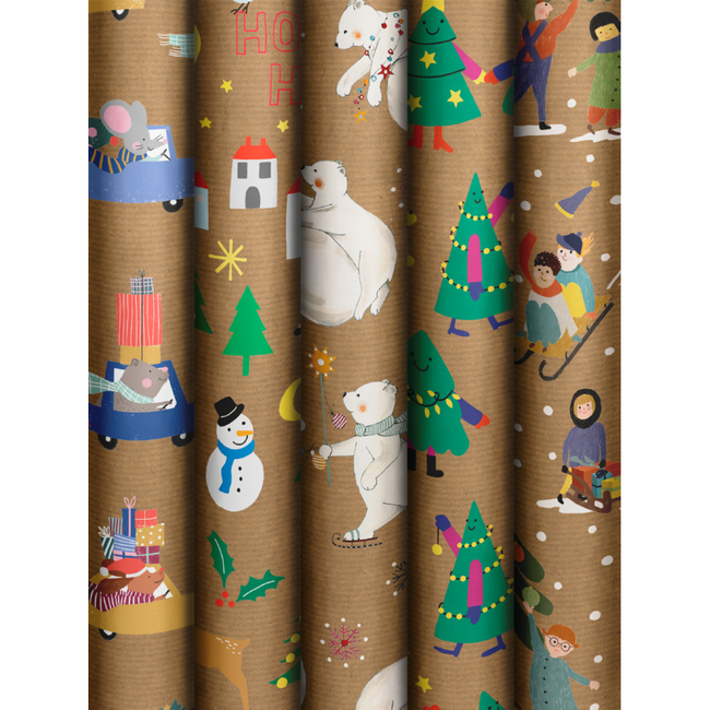 Consumentenrollen Cadeaupapier Bear And Friends